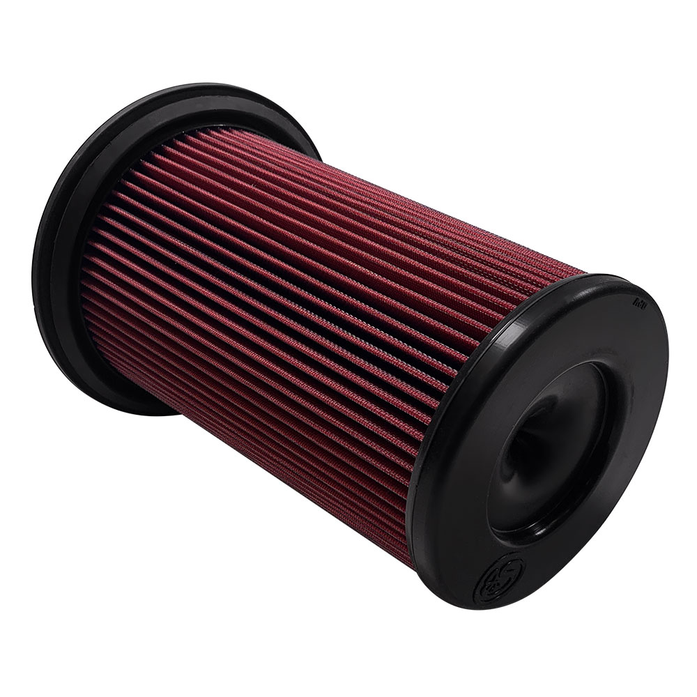 S&B KF-1077 - Air Filter For Intake Kits 75-5137 / 75-5137D Oiled Cotton Cleanable Red S&B KF-1077 - Air Filter For Intake Kits 75-5137 / 75-5137D Oiled Cotton Cleanable Red