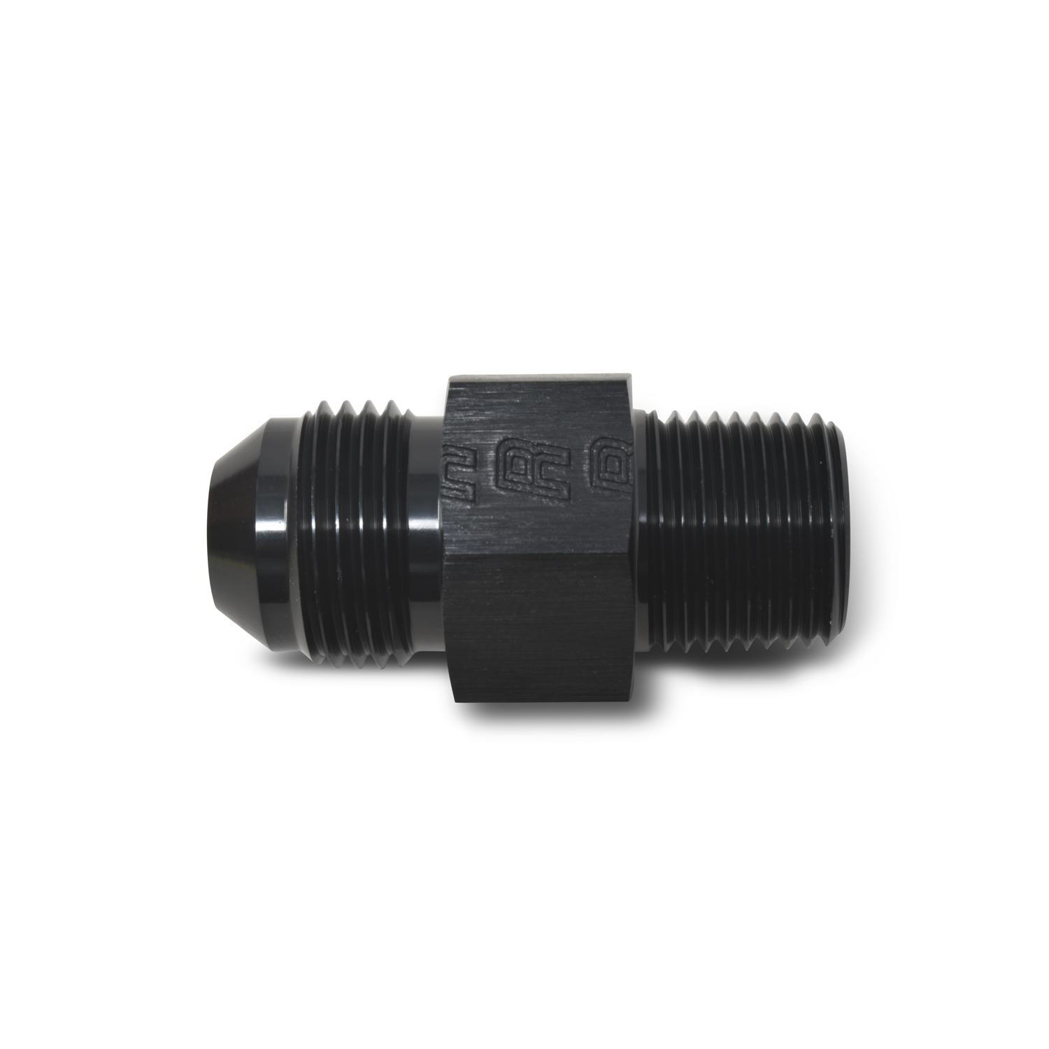 Russell 670063 - Performance -6 AN Flare to 3/8in Pipe Pressure Adapter (Black)