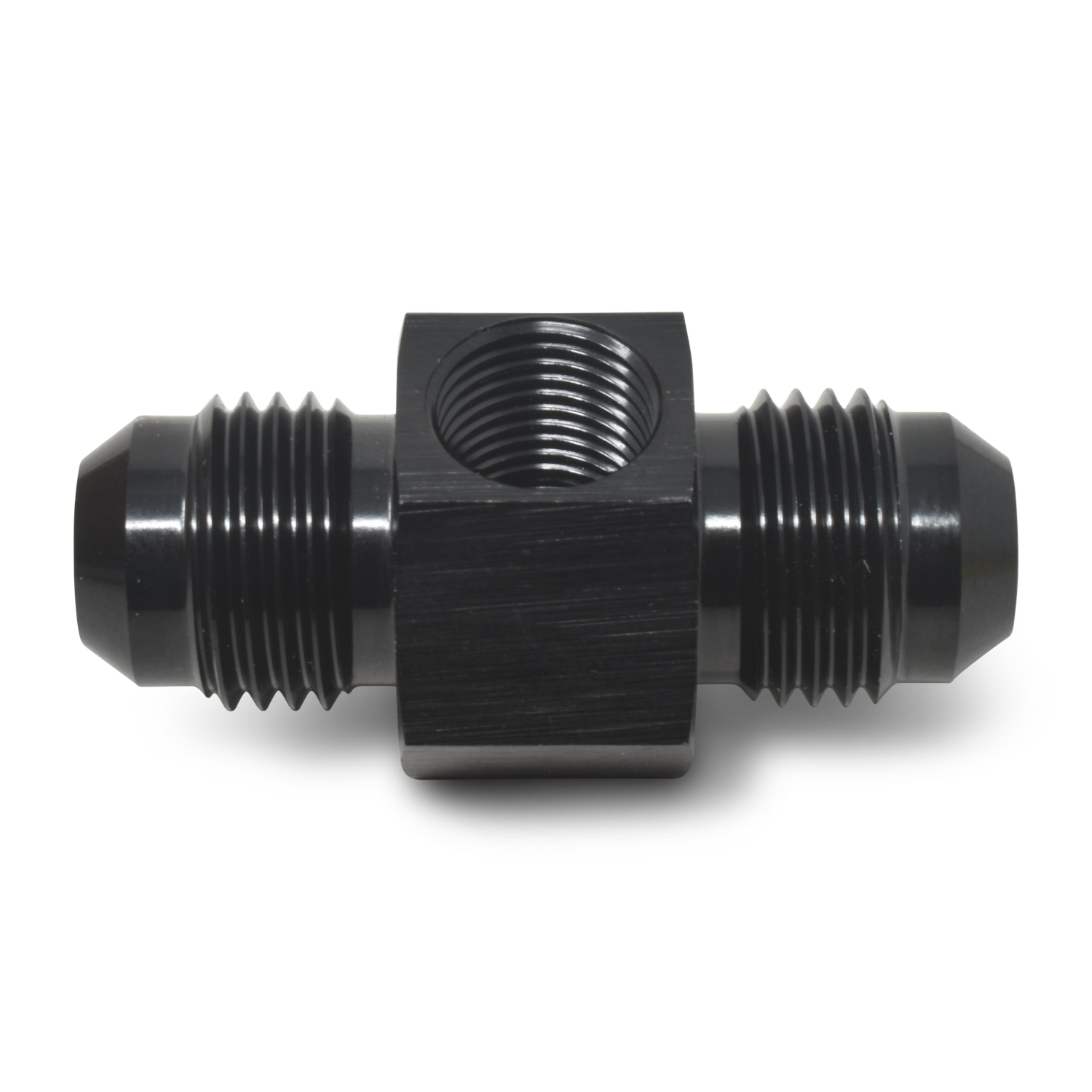 Russell 670000 - Performance -6 AN Fuel Union Pressure Adapter (Blue)