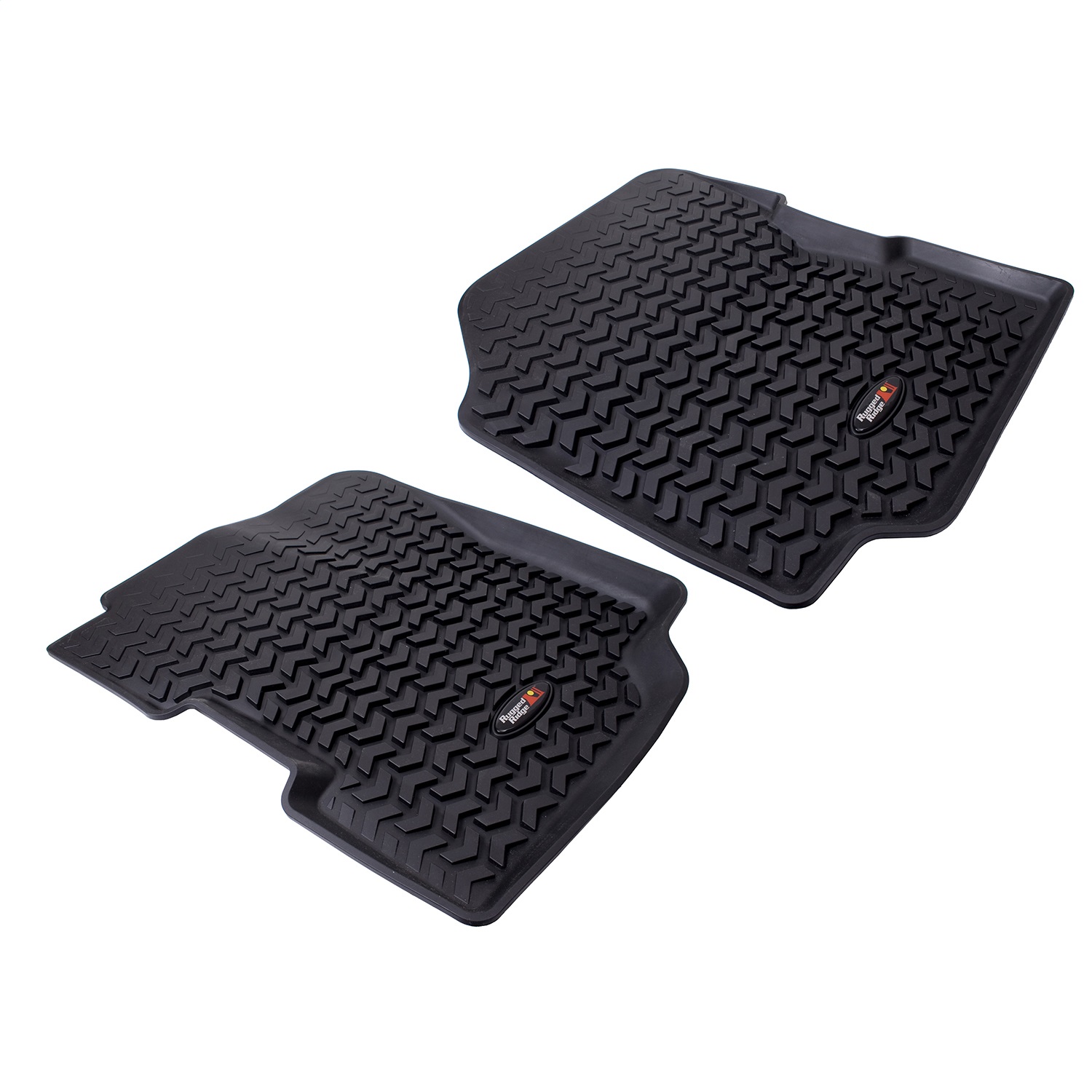 Rugged Ridge 12920.21 - Floor Liner Front Black 1976-1983 Jeep CJ-5 Rugged Ridge 12920.21 - Floor Liner Front Black 1976-1983 Jeep CJ-5