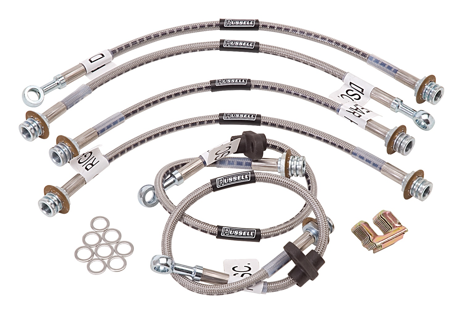 Russell 688510 - Performance 2008 Toyota Landcruiser (200 Series) Brake Line Kit Russell 688510 - Performance 2008 Toyota Landcruiser (200 Series) Brake Line Kit