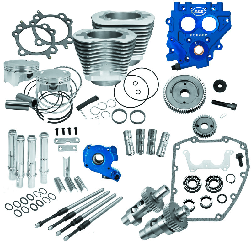 S&S Cycle 330-0663 - 99-06 BT 100in Power Package - Silver