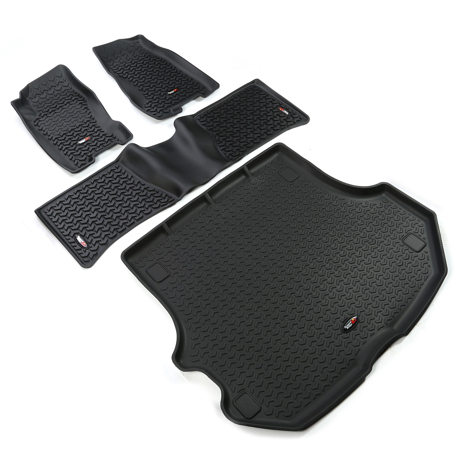 Rugged Ridge 12988.32 - Floor Liners, Kit, Black; 99-04 Jeep Grand Cherokee WJ Rugged Ridge 12988.32 - Floor Liners, Kit, Black; 99-04 Jeep Grand Cherokee WJ