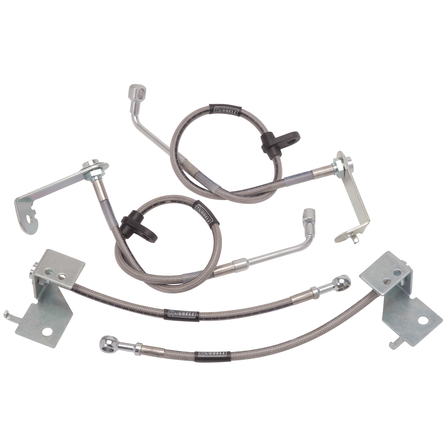 Russell 693380 - Performance 05-11 Ford Mustang (with ABS) Brake Line Kit