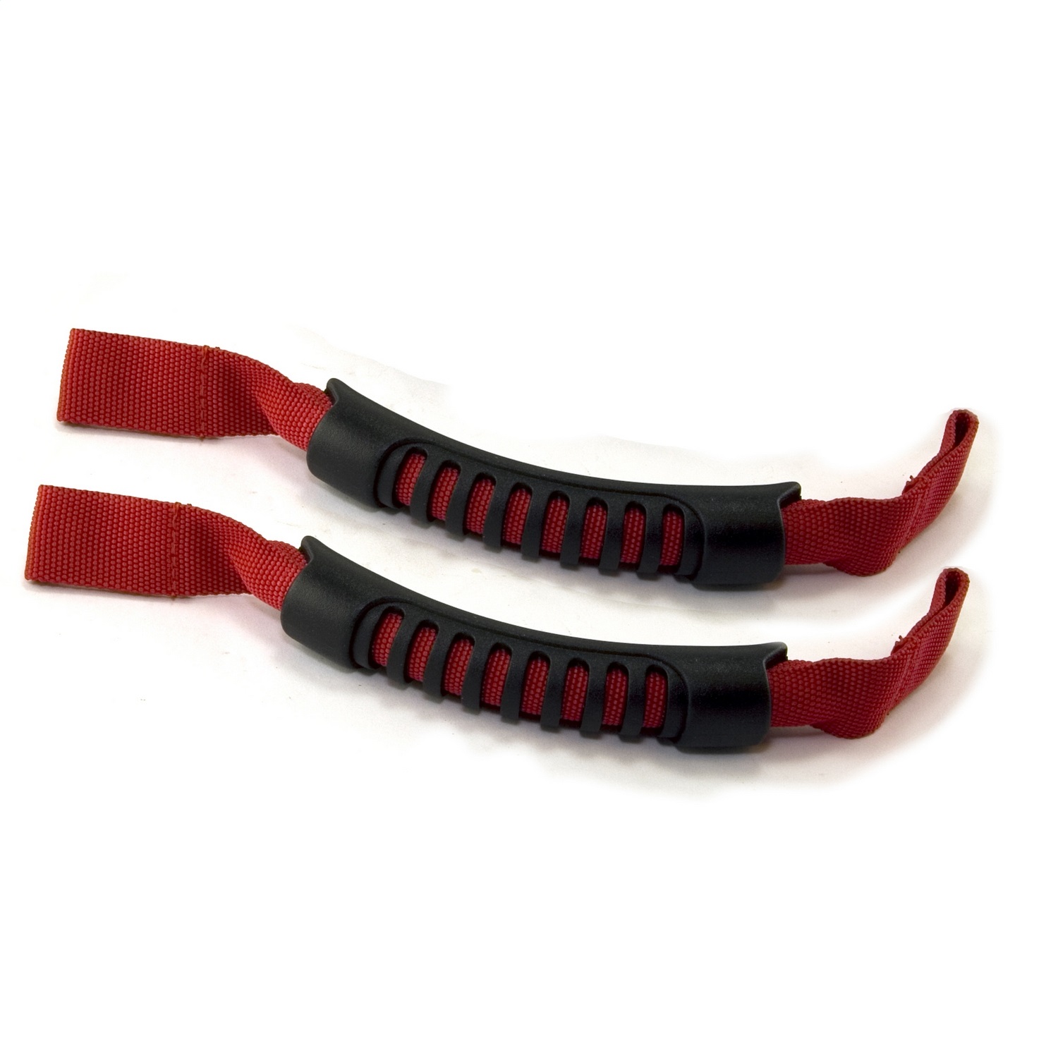 Rugged Ridge 13305.11 - Front Headrest Grab Handles Red 07-20 JK/JL/JT