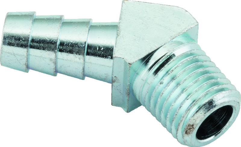 S&S Cycle 50-8113 - 1/4-18 NPTF x .375in 45 Degree Fitting