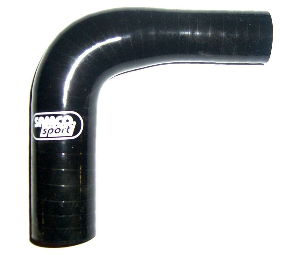 Samco Sport RE90/38-35(BLACK) - 1-1/2in to 1-3/8in 90Deg Reducer Elbow Black