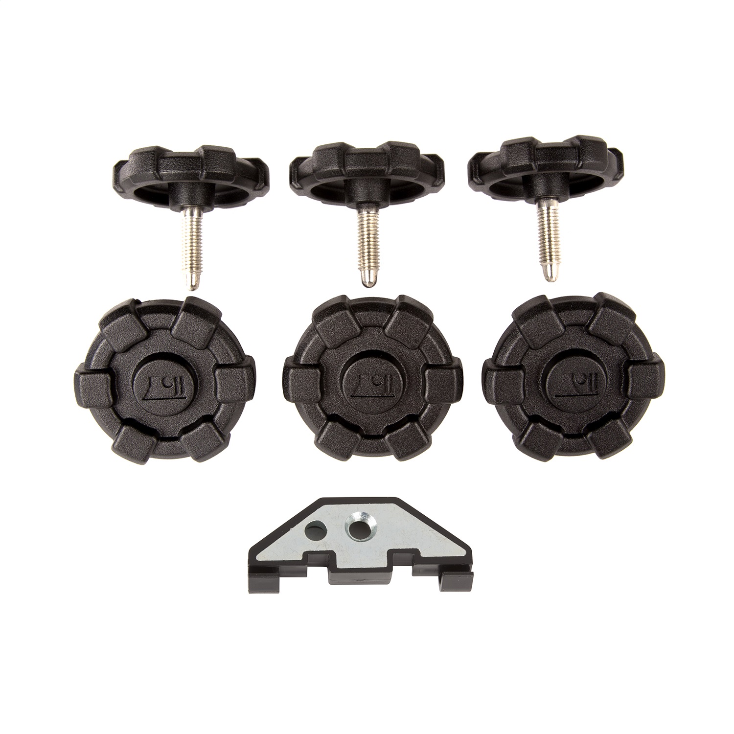 Rugged Ridge 13510.08 - Elite Hard Top Quick Removal Kit, w/Clips; 07-18 Wrangler JK, 2 Door