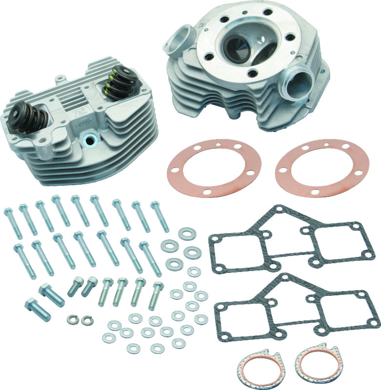 S&S Cycle 90-1496 - 66-78 BT Super Stock Stock Bore O-Ring Style Single Plug Cylinder Head Kit