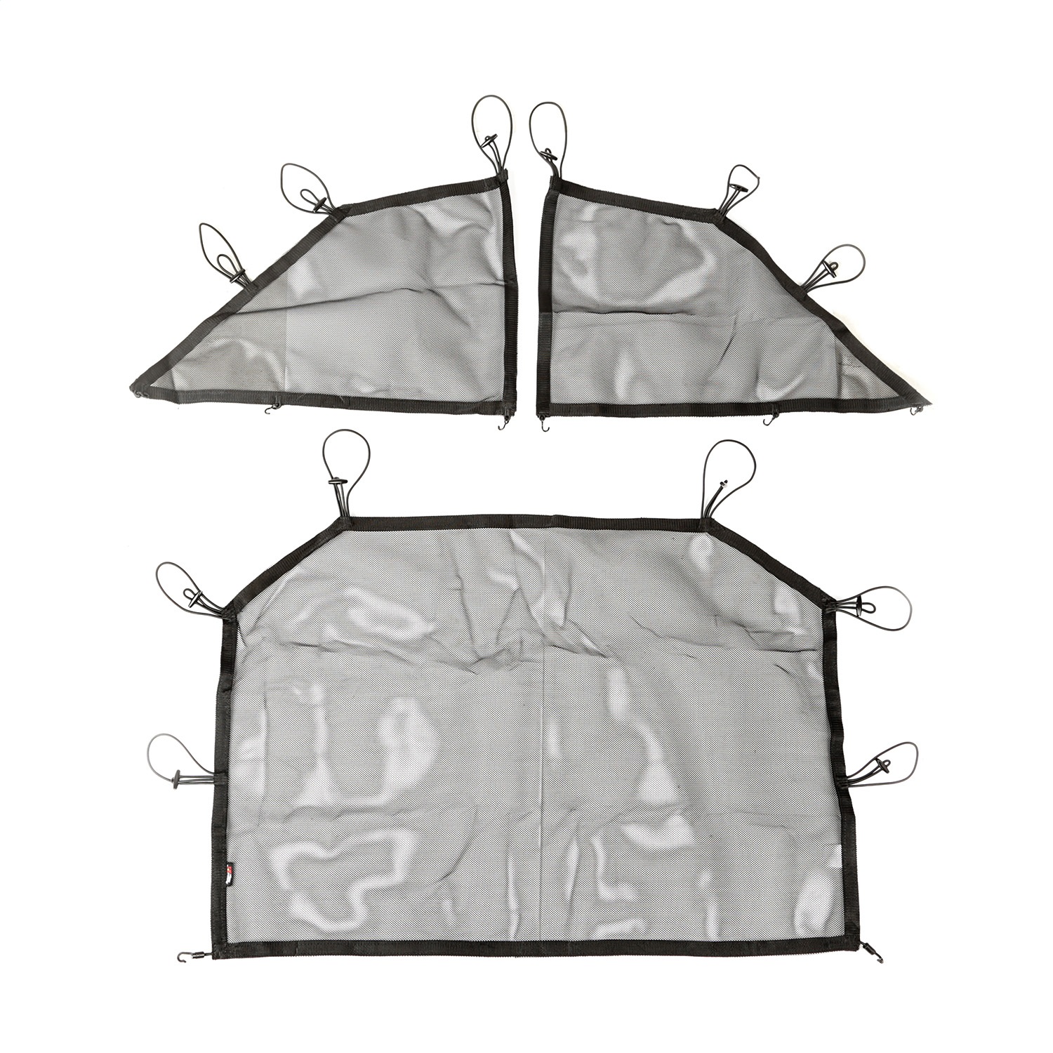 Rugged Ridge 13579.42 - Eclipse Cargo Barrier; 07-18 Wrangler Unlimited JKU, 4 Door