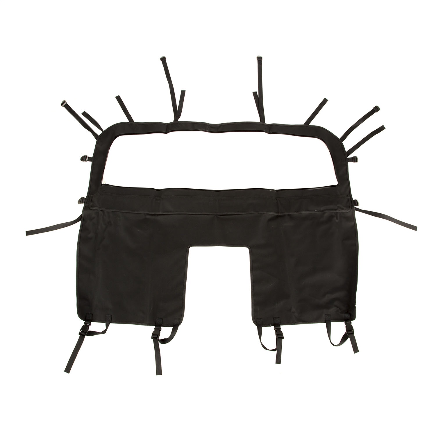 Rugged Ridge 13552.50 - Windbreaker 07-18 Jeep Wrangler JK 2 Door Rugged Ridge 13552.50 - Windbreaker 07-18 Jeep Wrangler JK 2 Door