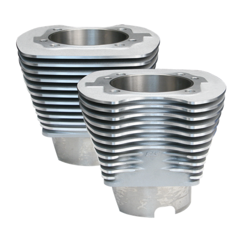 S&S Cycle 910-0284 - 84-99 BT 4-1/8in Bore Cylinder Set For 111in V-Series Engines - Natural
