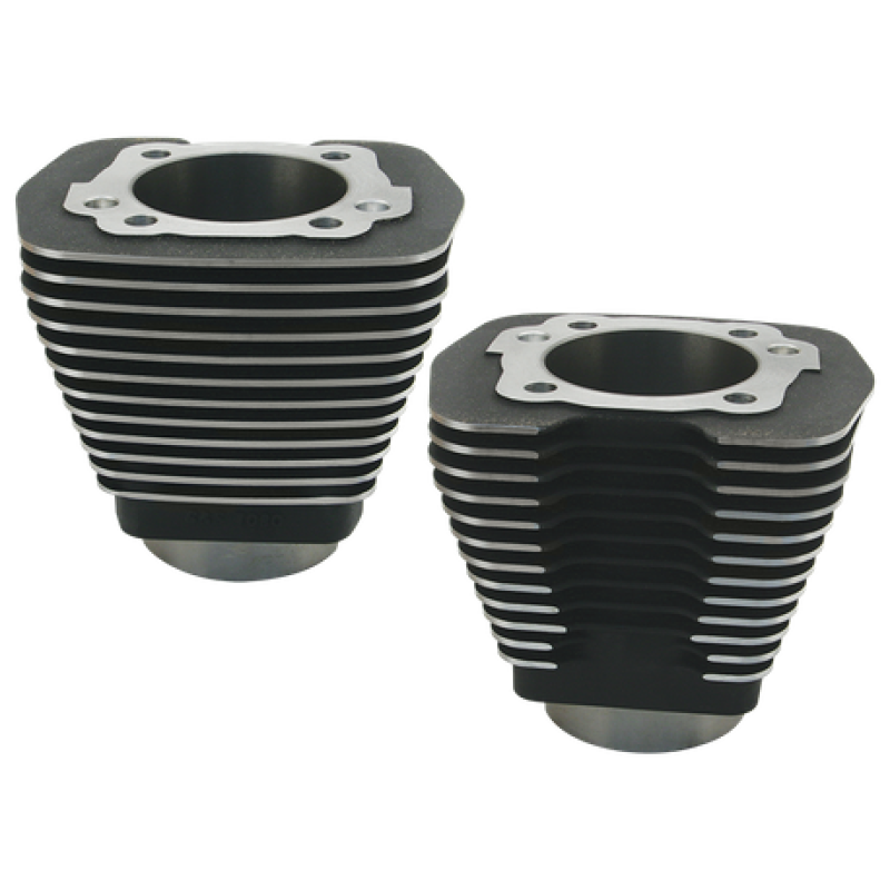 S&S Cycle 91-7700 - 84-99 BT w/ 96in Engines w/ Stock Heads 3-5/8in Bore Cylinders - Wrinkle Black S&S Cycle 91-7700 - 84-99 BT w/ 96in Engines w/ Stock Heads 3-5/8in Bore Cylinders - Wrinkle Black