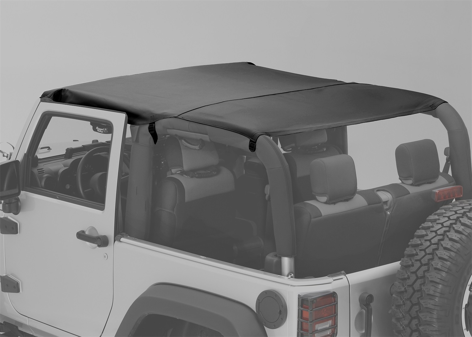 Rugged Ridge 13621.35 - Montana Pocket Island Topper, Black Diamond; 10-18 Wrangler JK, 2 Door Rugged Ridge 13621.35 - Montana Pocket Island Topper, Black Diamond; 10-18 Wrangler JK, 2 Door