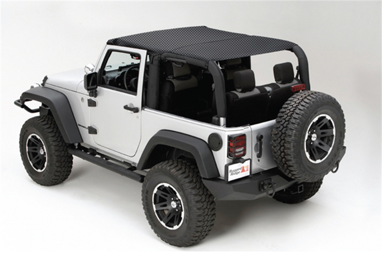 Rugged Ridge 13579.13 - Mesh Island Top 10-18 Jeep Wrangler JK