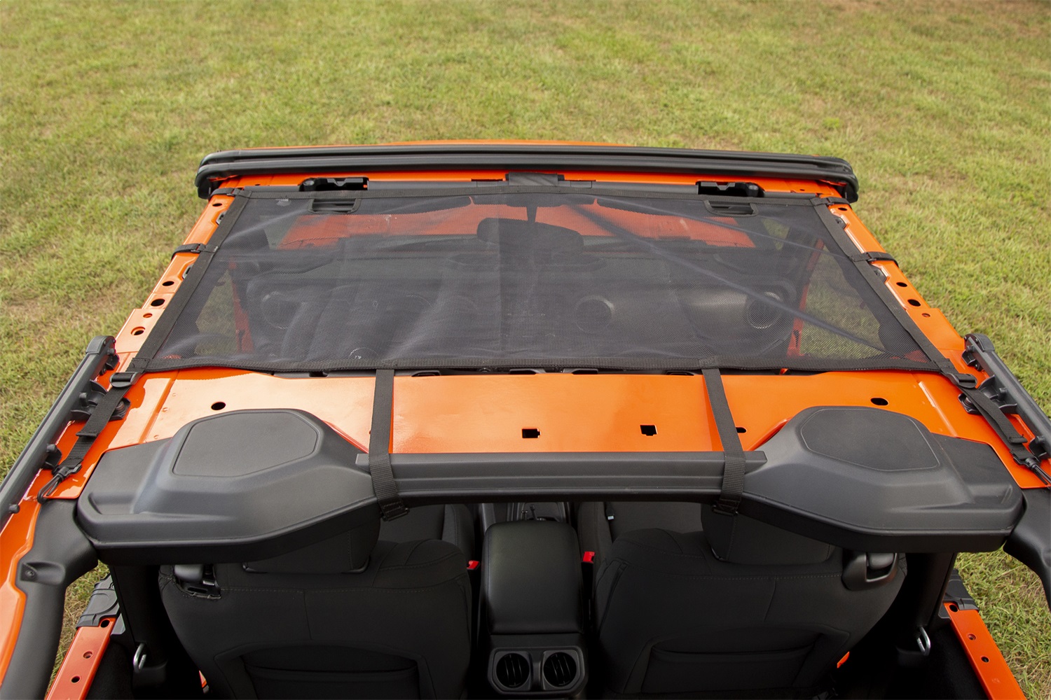 Rugged Ridge 13579.74 - Eclipse Sun Shade Front 18-20 Jeep Wrangler JL 2-Dr