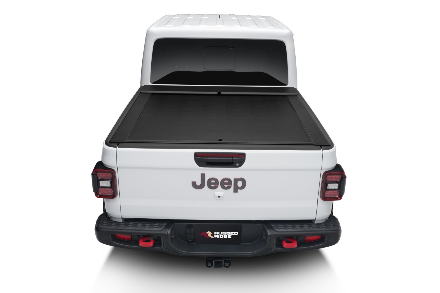 Rugged Ridge 13550.34 - Armis Retractable Locking Bed Cover w/o Trail Rails 20-21 Jeep Gladiator JT