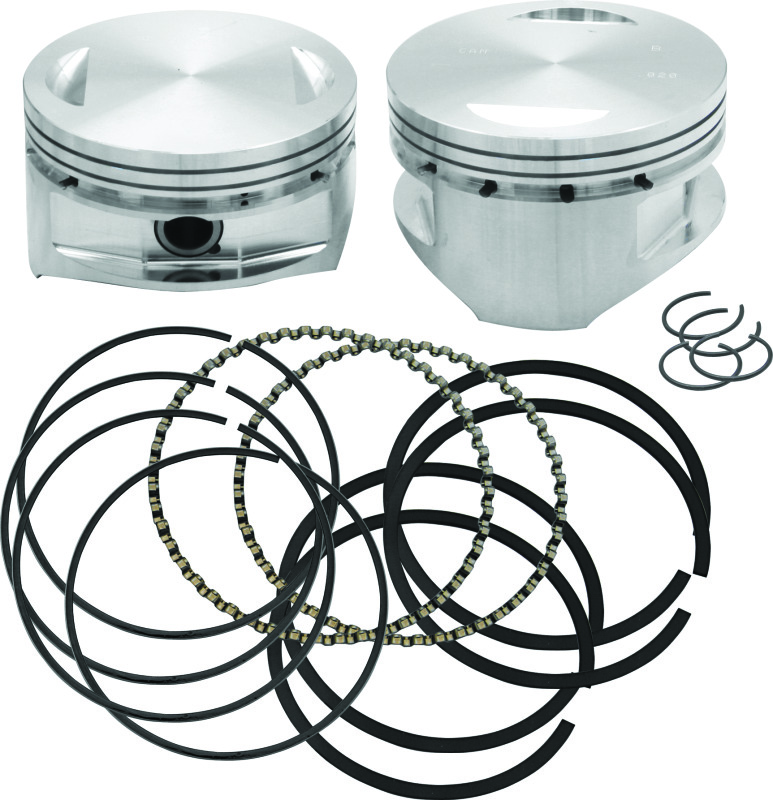 S&S Cycle 92-1402 - 84-99 BT 4in Bore Forged Pistons - .020in S&S Cycle 92-1402 - 84-99 BT 4in Bore Forged Pistons - .020in
