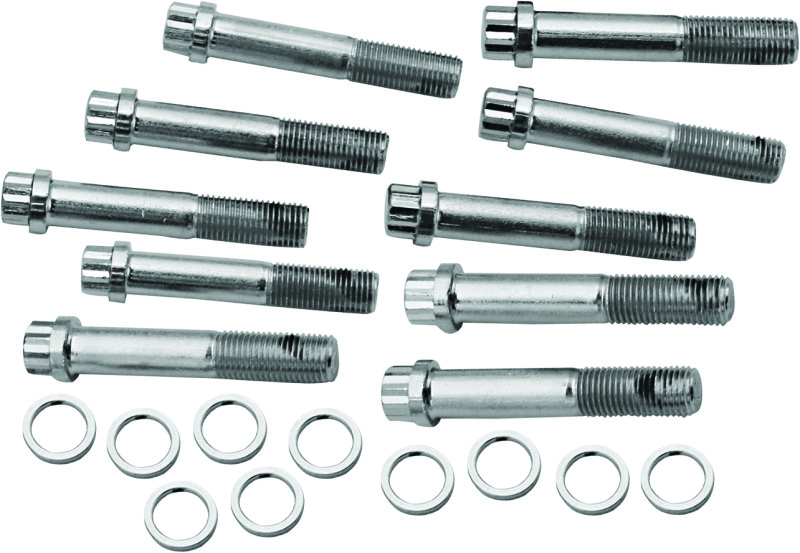 S&S Cycle 93-3024 - 7/16-20 X 2-3/8in x 1in TD Head Bolt Kit - 10 Pack