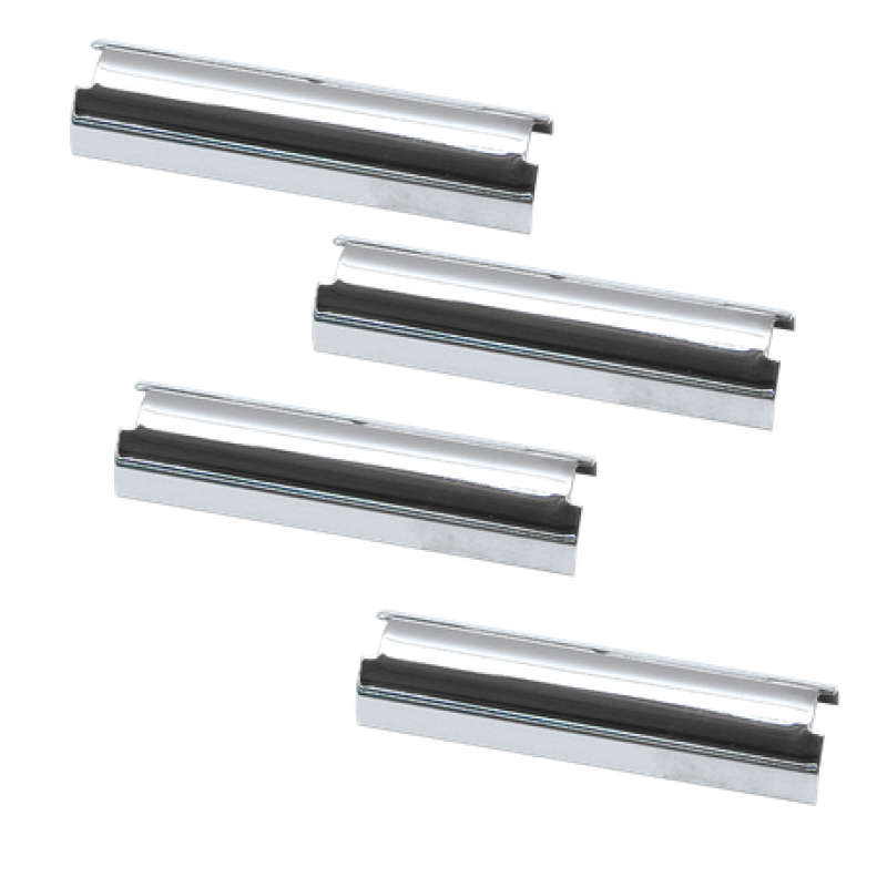 S&S Cycle 93-4115 - 2.800in Pushrod Cover Keeper Set - Chrome