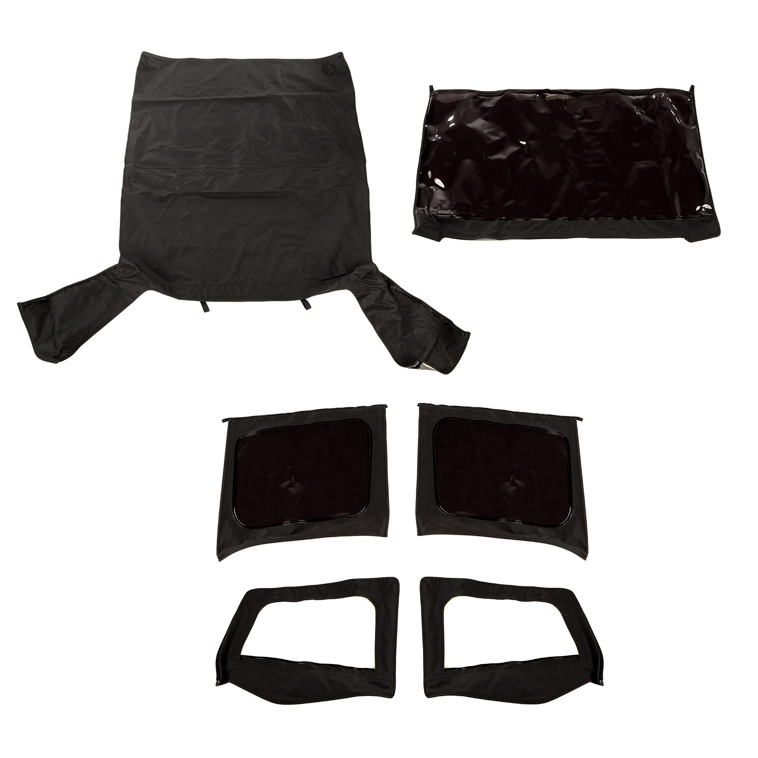 Rugged Ridge 13752.35 - Montana Top Black Diamond W/SkinsTinted 88-95 YJ