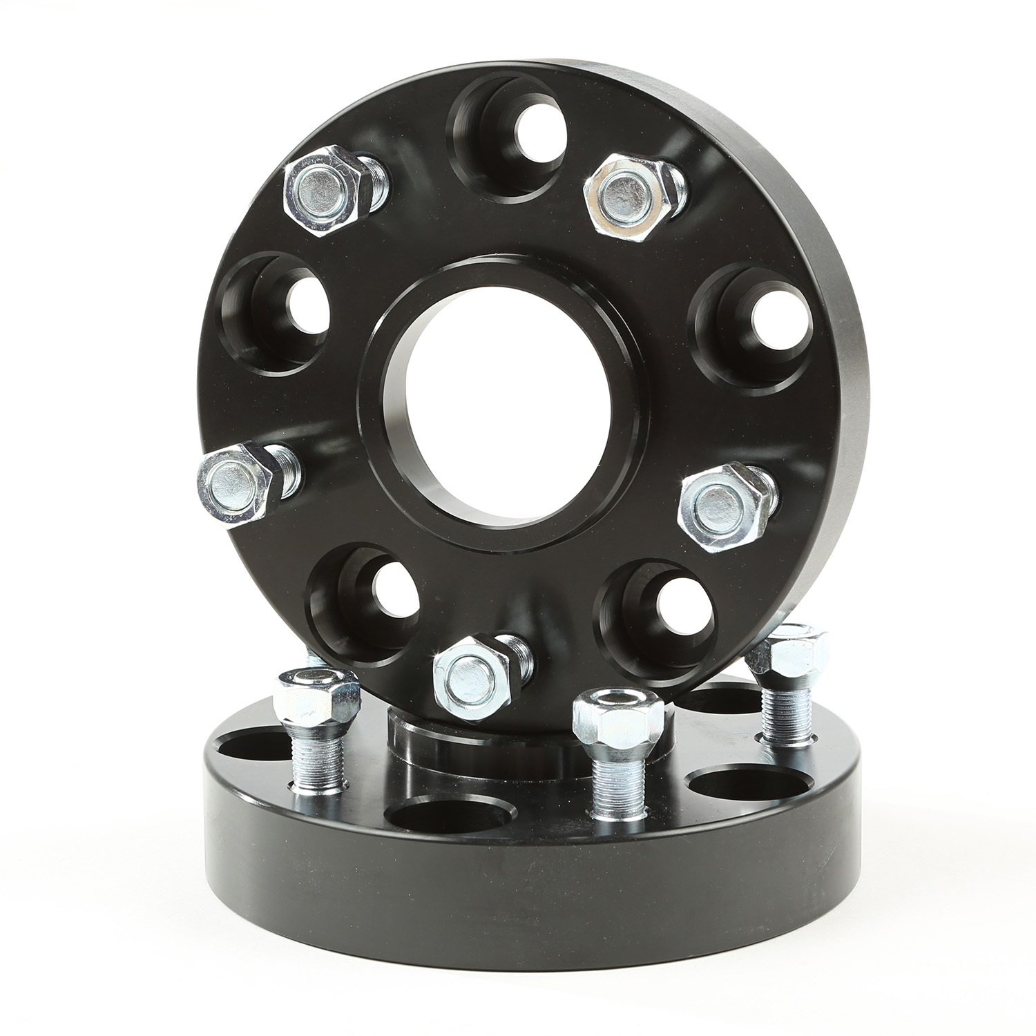 Rugged Ridge 15201.14 - Wheel Spacers 1.25 Inch 5 x 5in 99-04 WJ 07-18 Jeep Wrangler JK