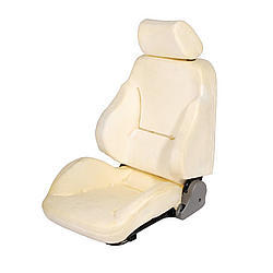 Scat 80-1000-99L - Rally Recliner Seat - LH - Bare Seat