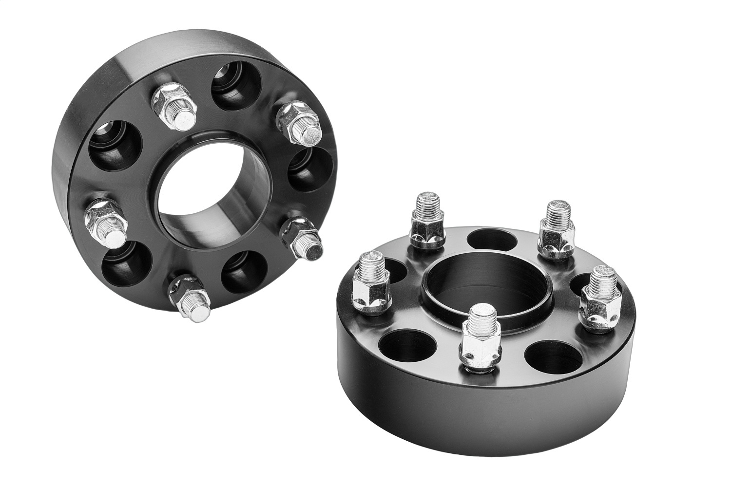 Rugged Ridge 15201.22 - Wheel Spacers 1.75 Inch 5 x 5in 18-22 Jeep Wrangler JL / 20-22 Gladiator