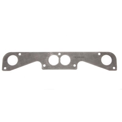 Schoenfeld 01520 - Exhaust Header / Manifold Gasket - 1.810 in Round Port - Steel Core Graphite - Small Block Chevy to Stahl - Each