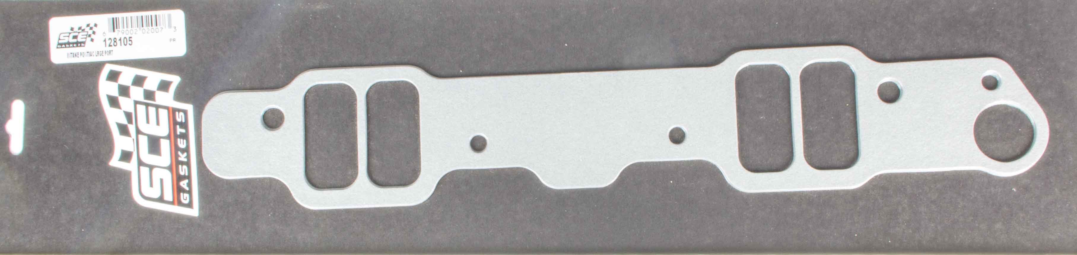 SCE Gaskets 128105 - PONTIAC V8 LRGE PORT INTAKE GASKETS