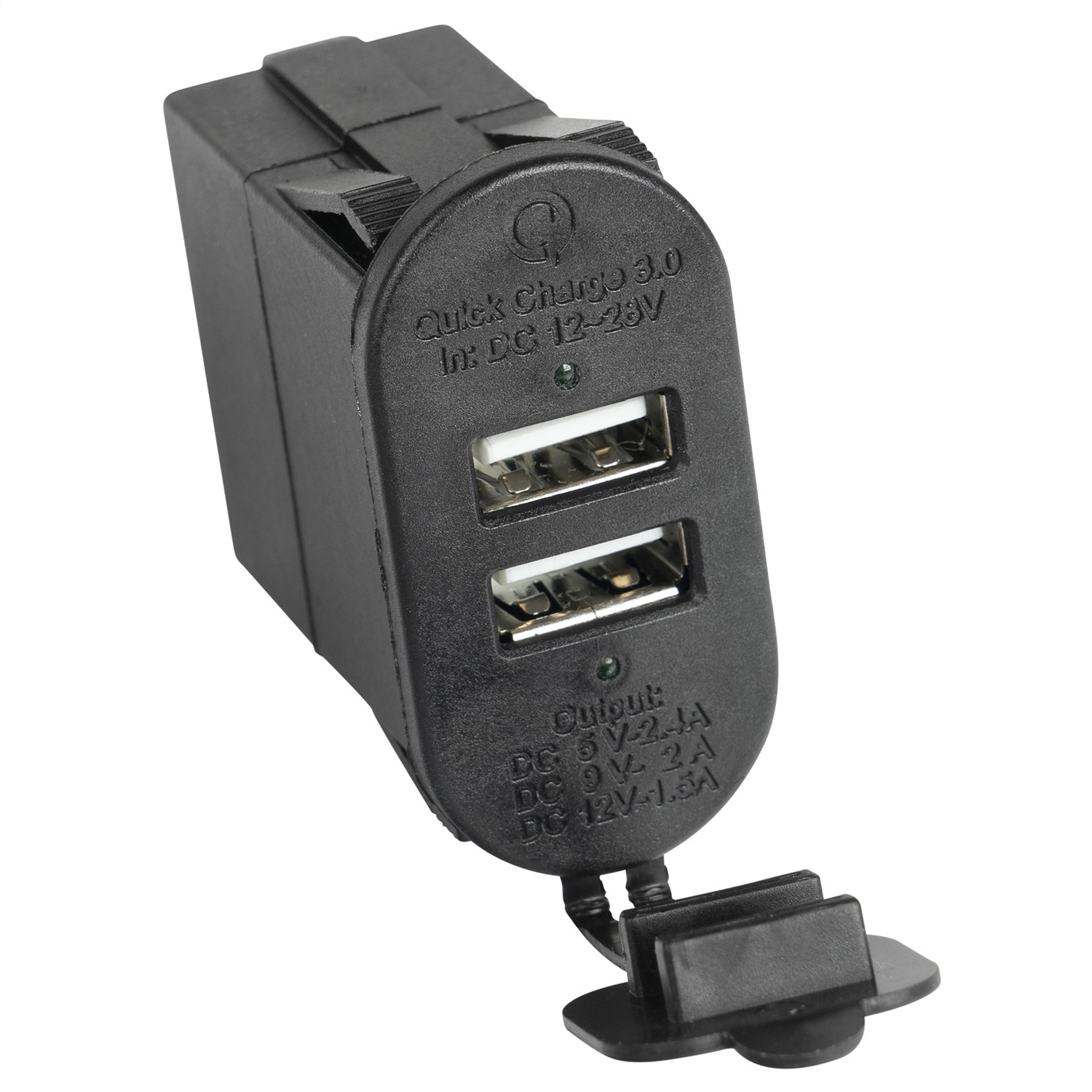 Rugged Ridge 17235.16 - Dual USB Port With Qi capabilities 3.0