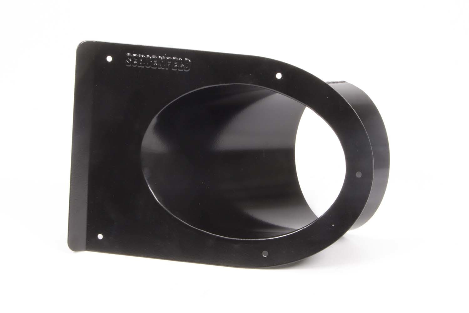 Schoenfeld 500TSB-45 - Tail Pipe Saver 5in Black 45 Degree