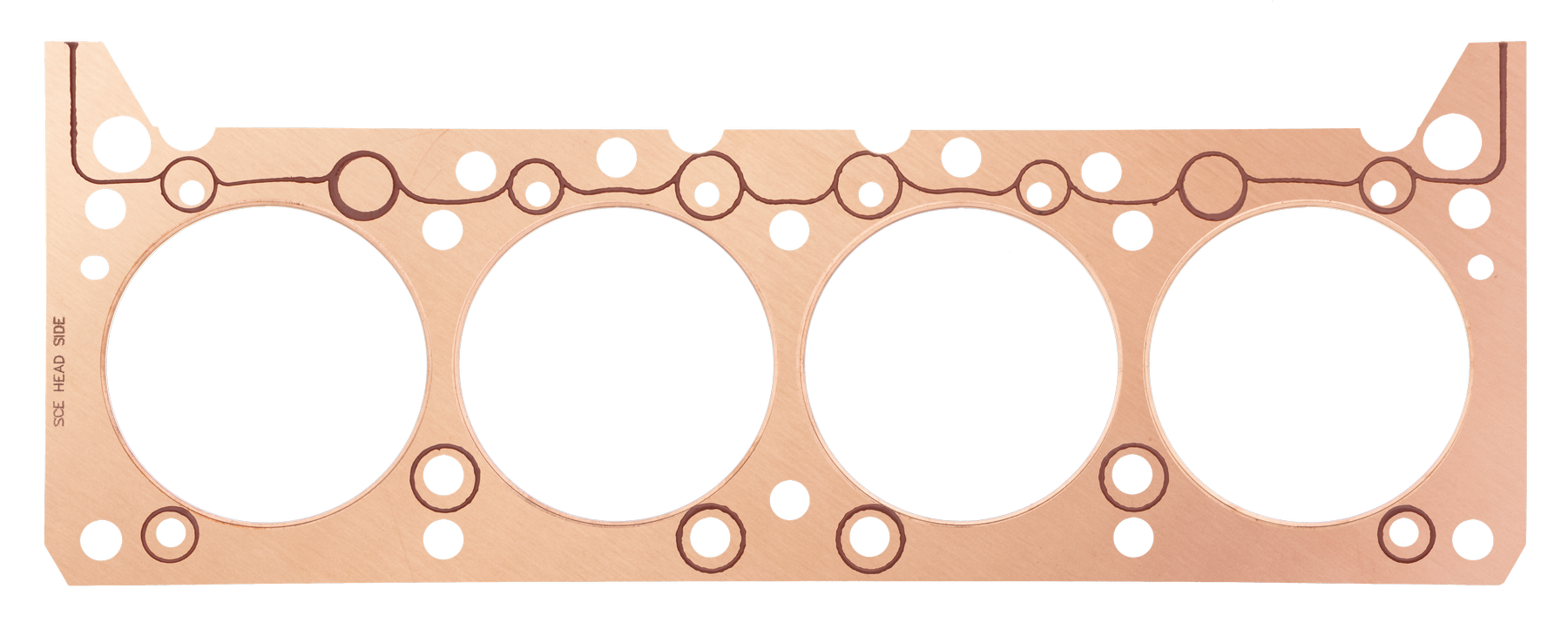 SCE Gaskets S283850 - PONTIAC V8 4.380 X .050 ICS TITAN COPPER HD GSKT