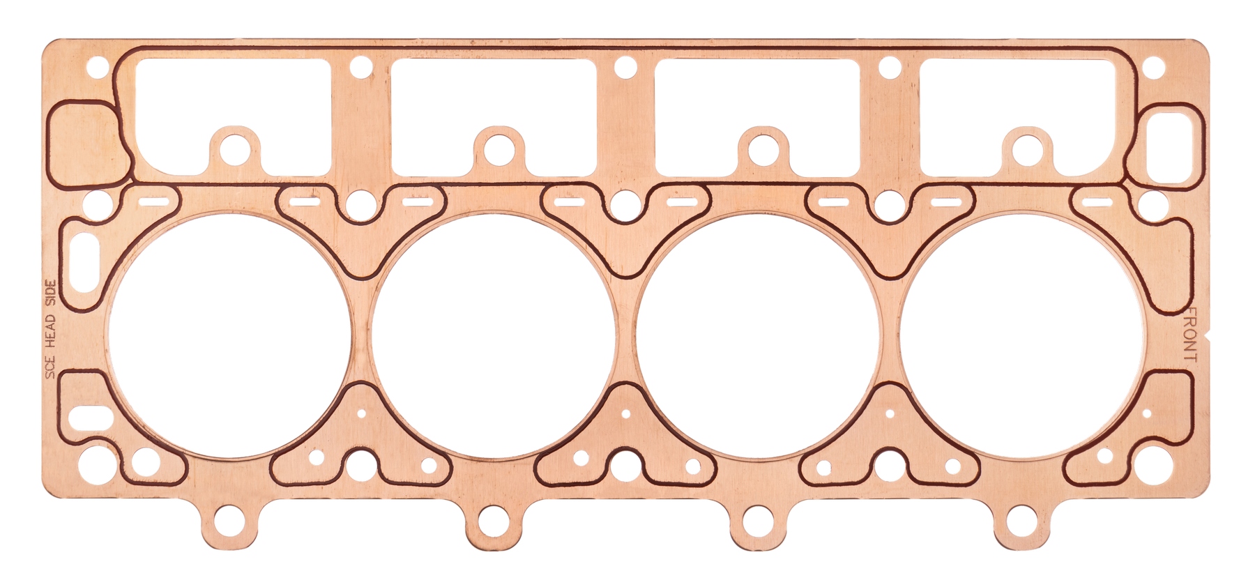 SCE Gaskets T191643R - CHEVROLET/GM LS/LSX/LS7X 4.160 X .043 TITAN COPPER HD GSKT R