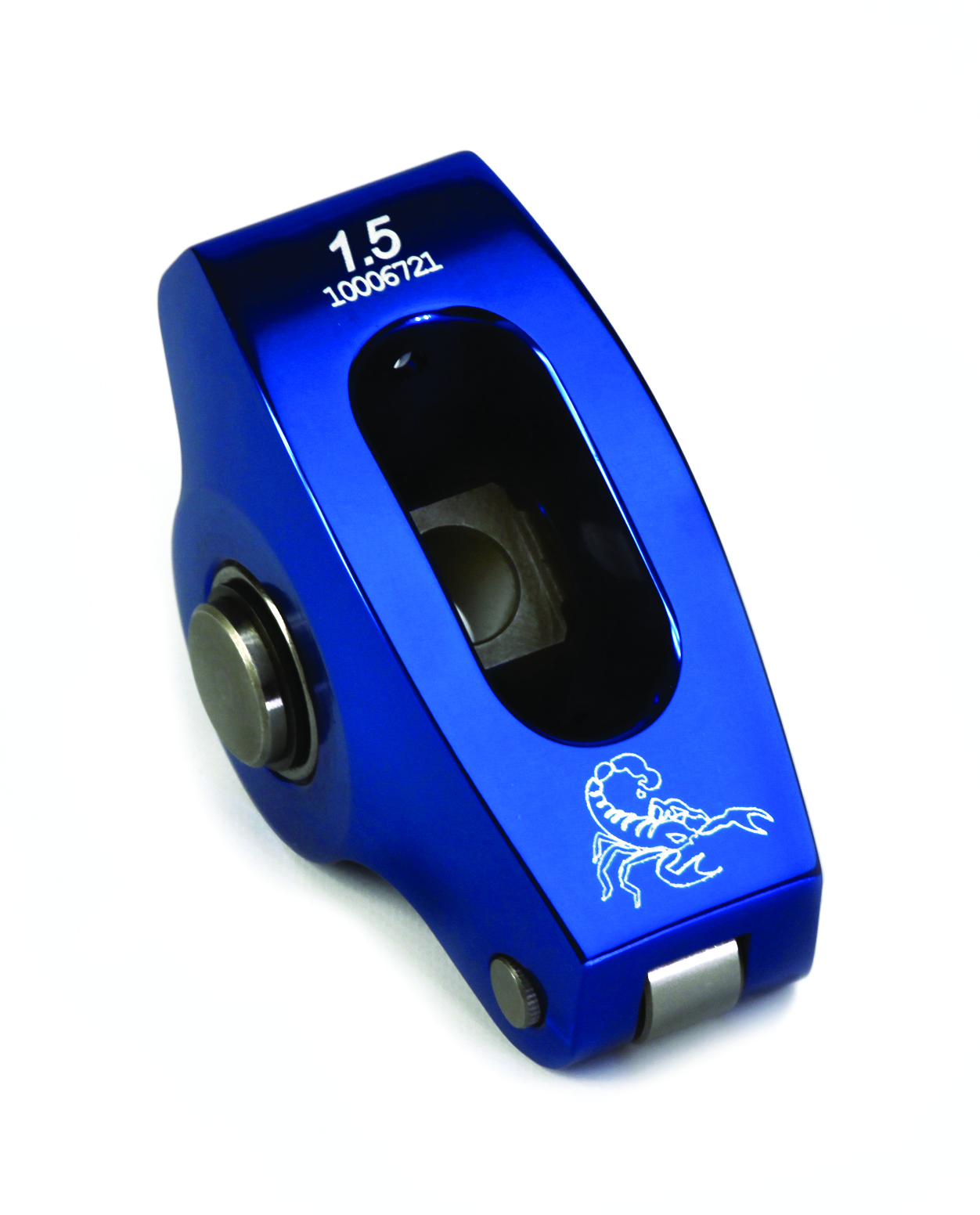 Scorpion Racing Products 1053 - 1.65 Pontiac 7/16 Blue Race Series Rocker Arms Set of 16
