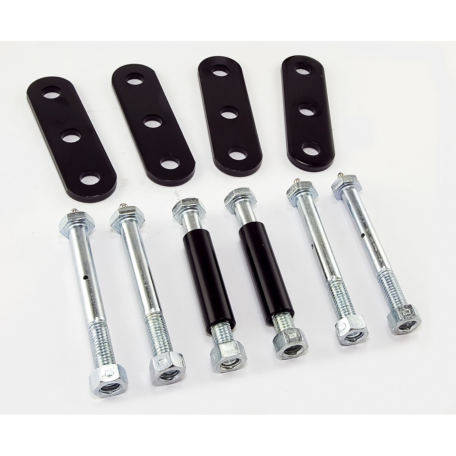 Rugged Ridge 18265.10 - HD Rear Leaf Spring Shackles 76-86 Jeep CJ