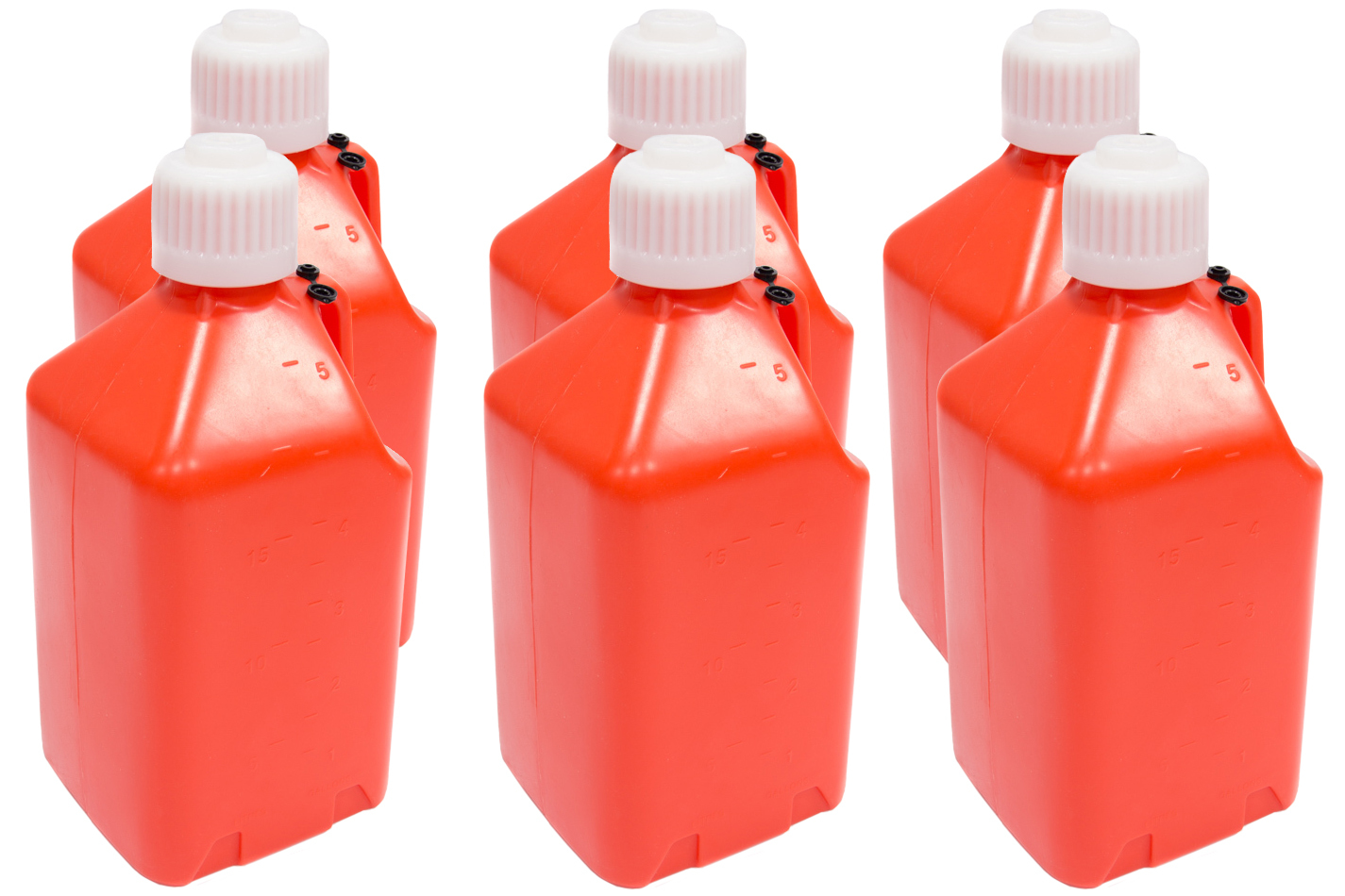 Scribner 2000O-CASE - Utility Jug - 5-Gallon Orange - Case 6