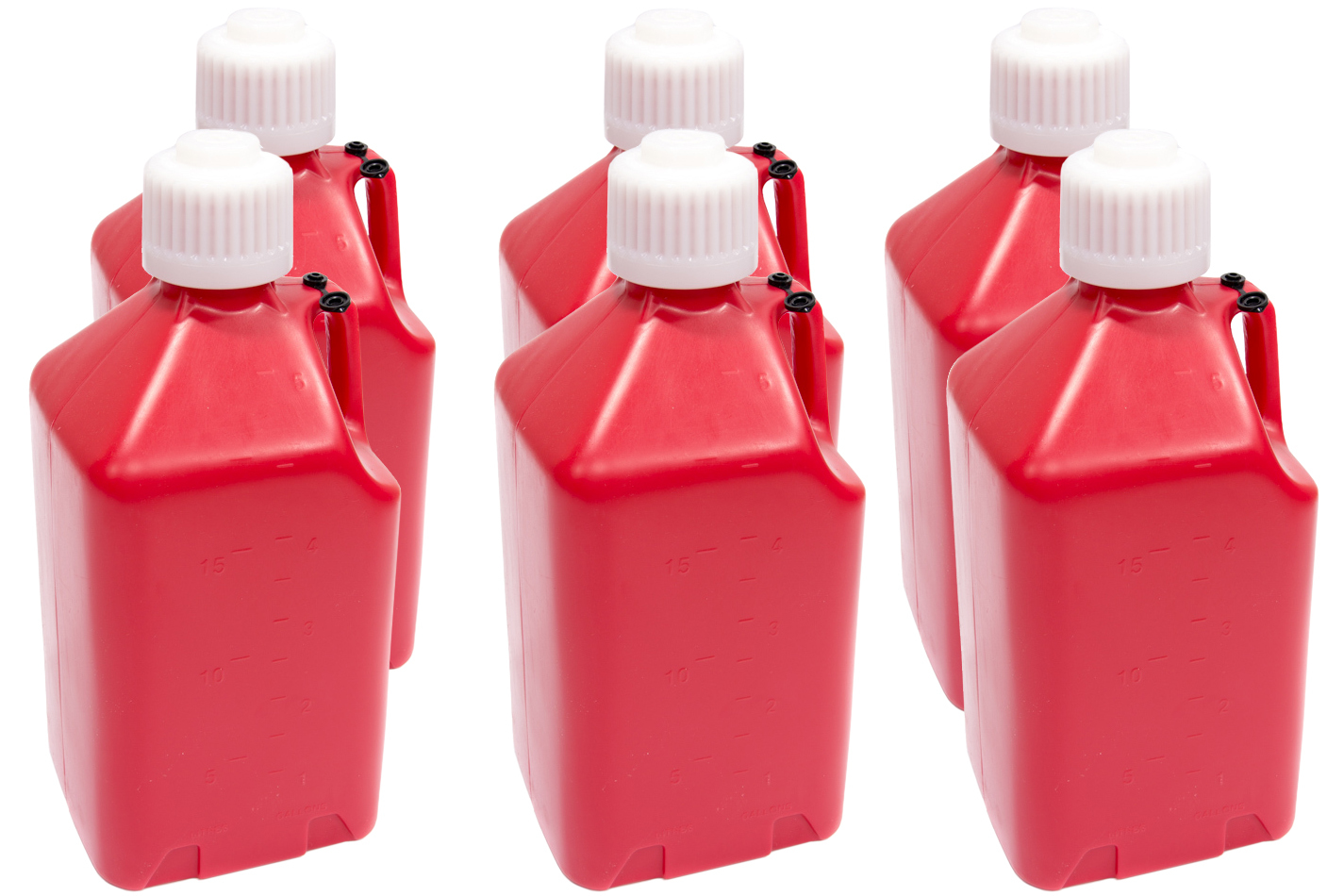 Scribner 2000R-CASE - Utility Jug - 5-Gallon Red - Case 6