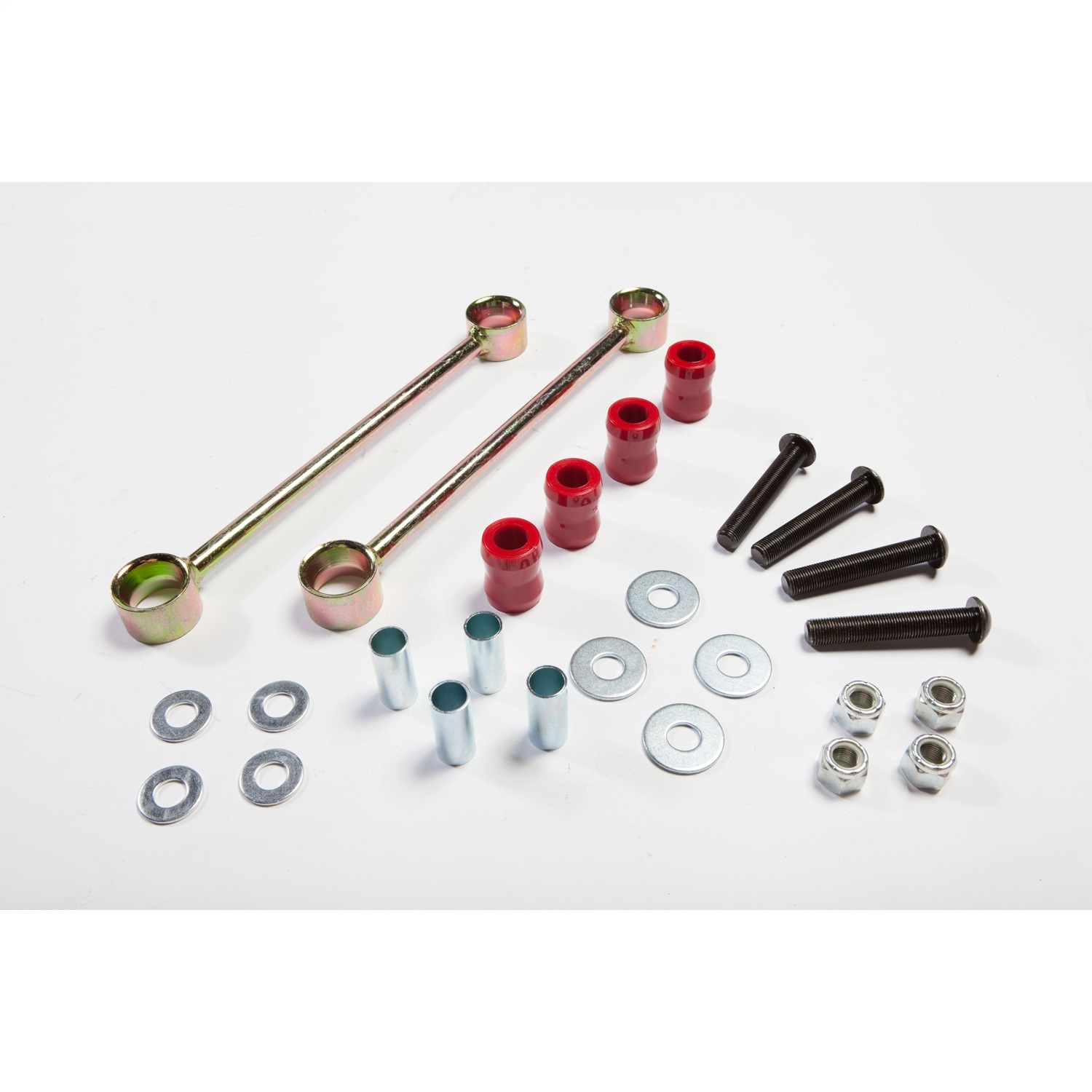 Rugged Ridge 18321.01 - Rear Sway Bar End Links 4-In Lift 97-06 Jeep Wrangler