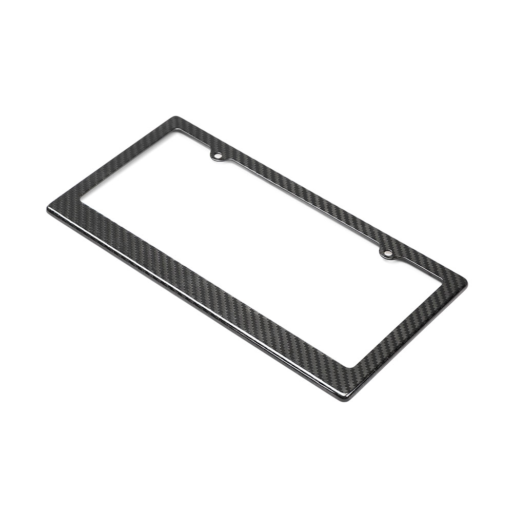 Seibon CFLPF - Carbon, , Carbon fiber license plate frame (2 holes) Seibon CFLPF - Carbon, , Carbon fiber license plate frame (2 holes)