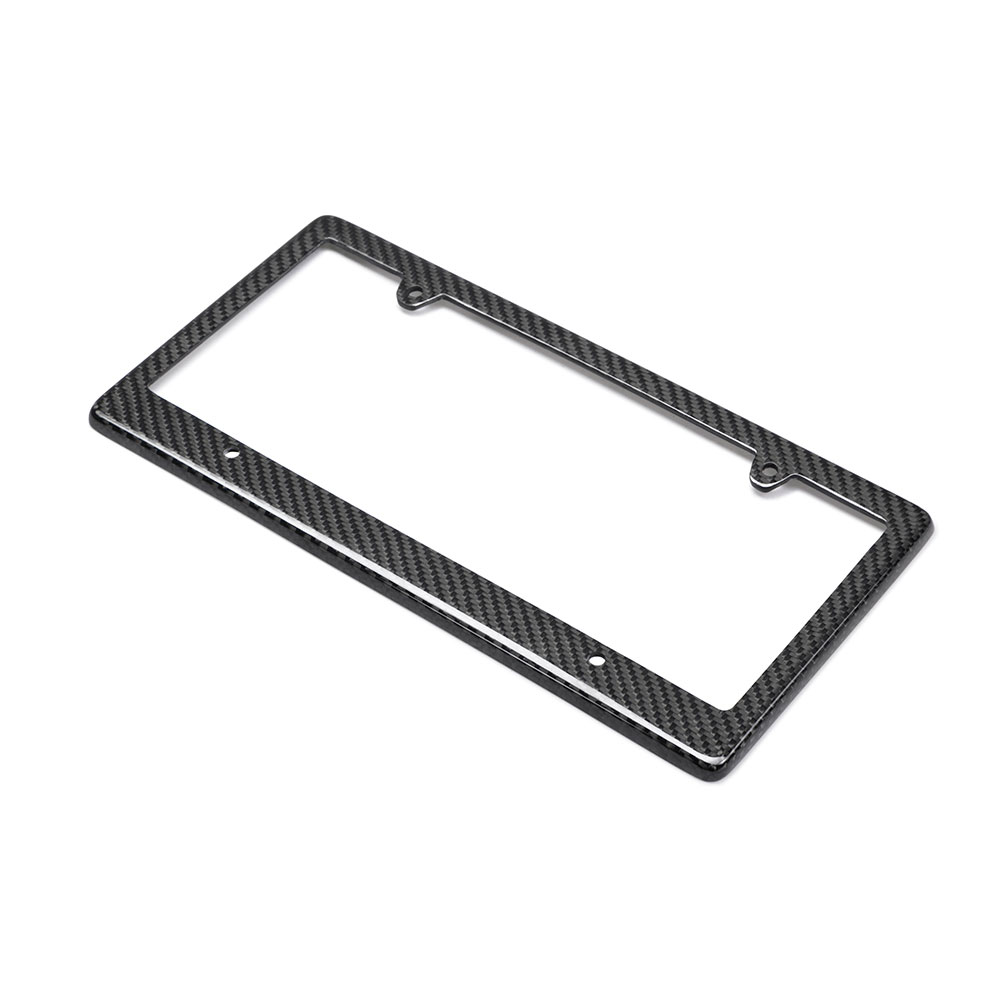 Seibon CFLPF4 - Carbon, , Carbon fiber license plate frame (4 holes) Seibon CFLPF4 - Carbon, , Carbon fiber license plate frame (4 holes)