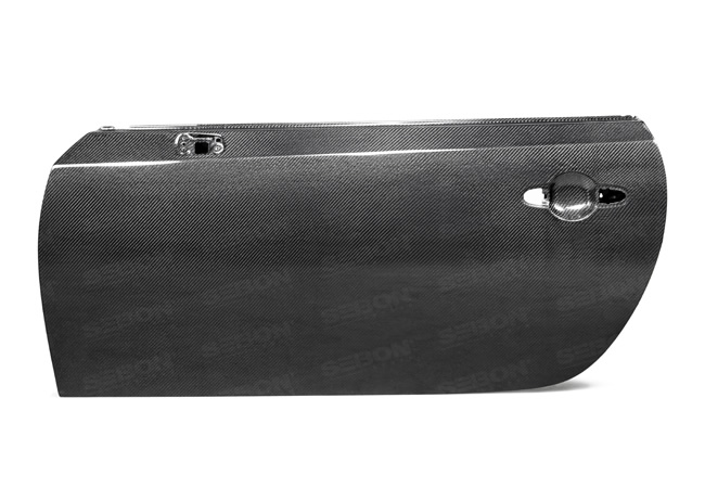 Seibon DD1213SCNFRS - 12-13 Scion FRS / 12-13 Subaru BRZ OEM-Style Carbon Fiber Doors (Pair) **OFF ROAD USE ONLY**
