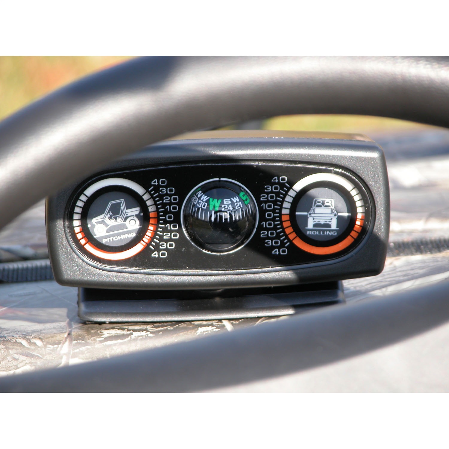 Rugged Ridge 63309.01 - Clinometer, Compass, Universal Rugged Ridge 63309.01 - Clinometer, Compass, Universal