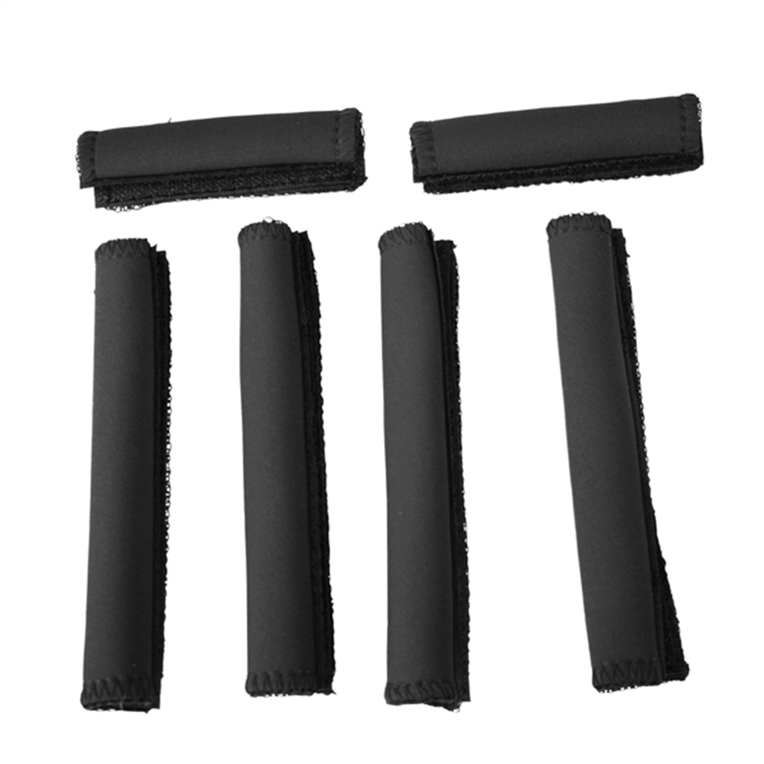 Rugged Ridge 63305.50 - UTV Handle Wrap Kit, Black, 6 Piece; 04-11 Yamaha Rhinos