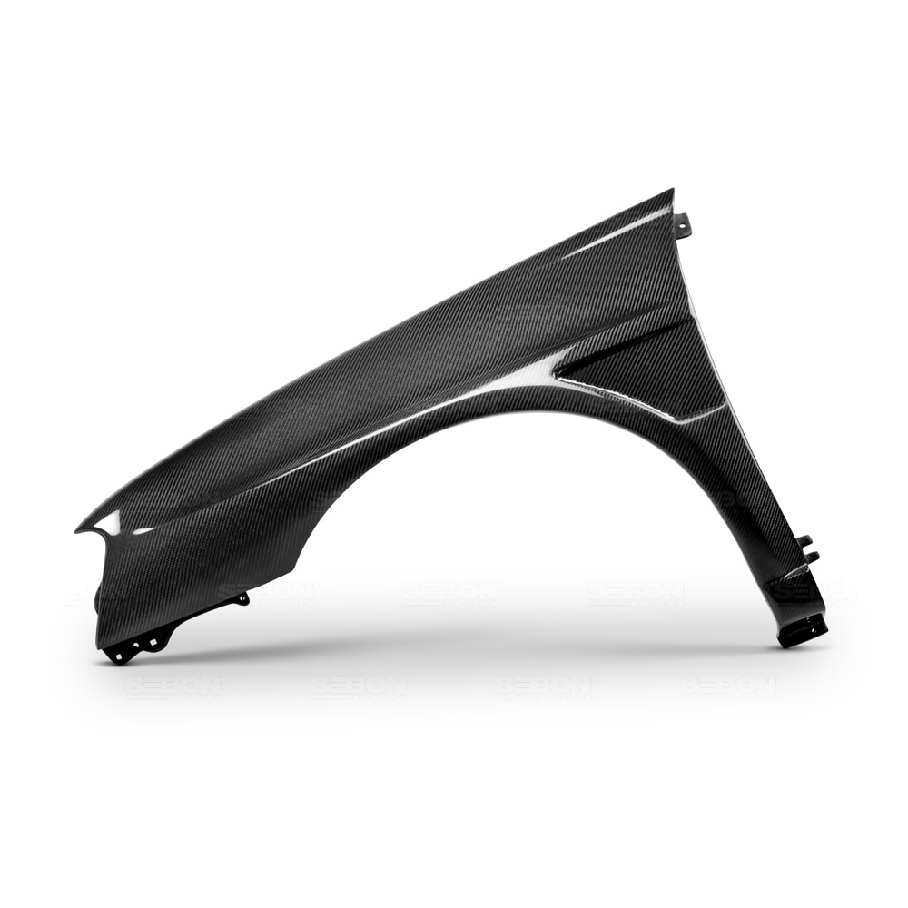 Seibon FF0405SBIMP - 04-05 Subaru WRX/STi 10mm Wider Carbon Fiber Fenders