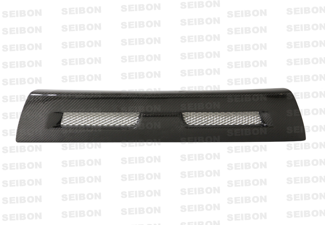 Seibon FG0809MITEVOX-S - 08-12 Mitsubishi Lancer Evo X Shaved Emblem Carbon Fiber Front Grill does not fit MR model Seibon FG0809MITEVOX-S - 08-12 Mitsubishi Lancer Evo X Shaved Emblem Carbon Fiber Front Grill does not fit MR model