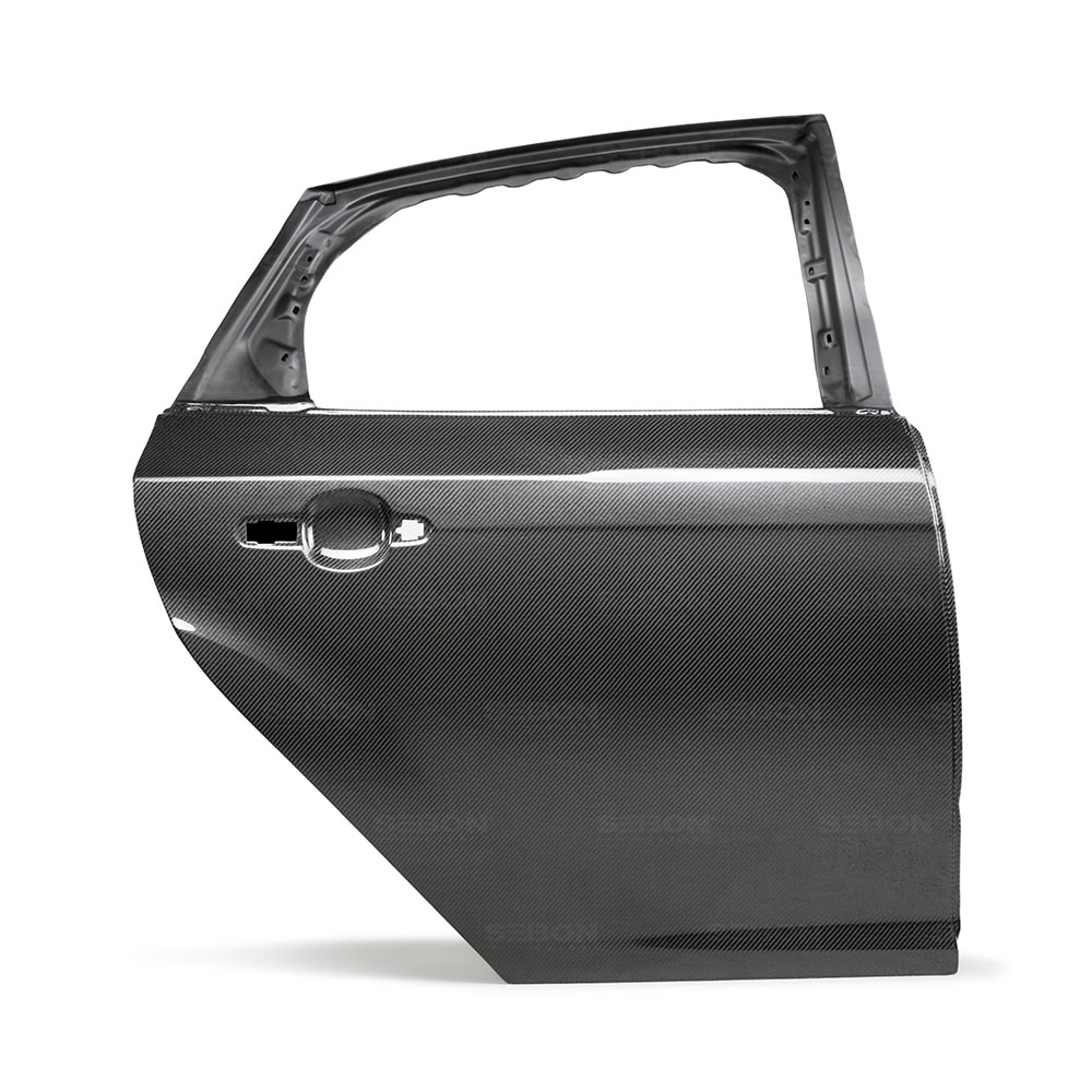 Seibon DD16FDFO-R - 16-18 Ford Focus Carbon Fiber Rear Doors