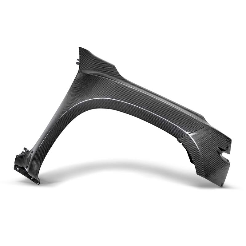 Seibon FF22NSFT-MB - 2022 Nissan Frontier MB-Style Carbon Front Fibers Pair (2in rise 4in Wider)