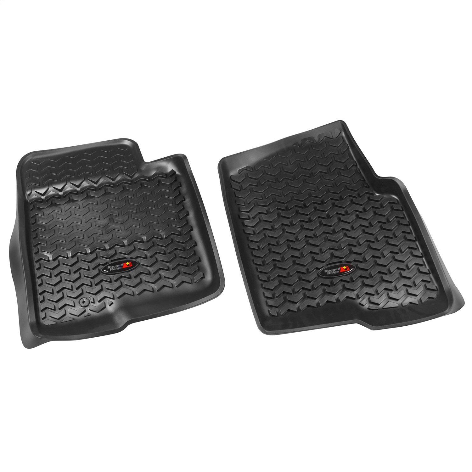 Rugged Ridge 82987.23 - Floor Liner Front Black 2009-2014 Ford F-150 / Raptor Rugged Ridge 82987.23 - Floor Liner Front Black 2009-2014 Ford F-150 / Raptor