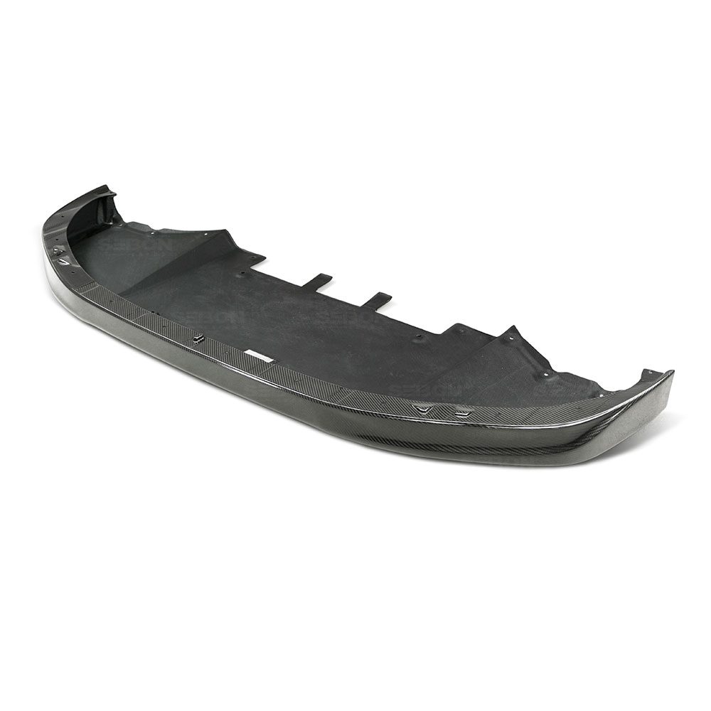 Seibon FL0910NSGTR-OE - Carbon, , OEM-style carbon fiber front lip for 2009-2011 Nissan GTR